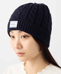Ben Sherman（ベンシャーマン）の「Ben Sherman ケーブル編みニットビーニー（ニットキャップ/ビーニー）」