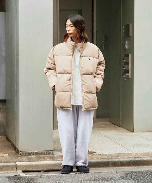 U.S. POLO ASSN.(ユーエスポロアッスン)の「U.S. POLO ASSN./ユーエスポロアッスン ワンポイントロゴ 中綿ジャケット 冬服(ダウンジャケット/コート・メンズ・ブラック/ベージュ/アイボリー・LL/M/L)」の4枚目の写真