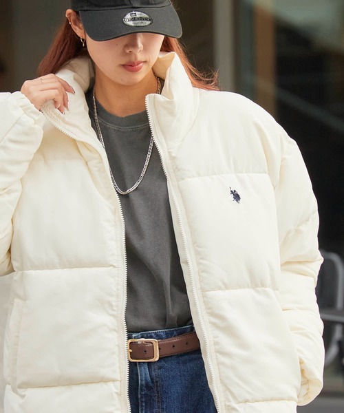 U.S. POLO ASSN.(ユーエスポロアッスン)の「U.S. POLO ASSN./ユーエスポロアッスン ワンポイントロゴ 中綿ジャケット 冬服(ダウンジャケット/コート・メンズ・ブラック/ベージュ/アイボリー・LL/M/L)」の17枚目の写真