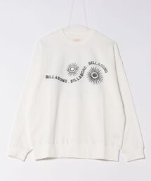 BILLABONG レディース TIME FOR KENDAL ART トレーナー 【LOOSE FIT】【2025年秋冬モデル】/ビラボンスウェットトレーナー