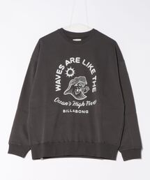 BILLABONG レディース TIME FOR KENDAL ART トレーナー 【LOOSE FIT】【2025年秋冬モデル】/ビラボンスウェットトレーナー