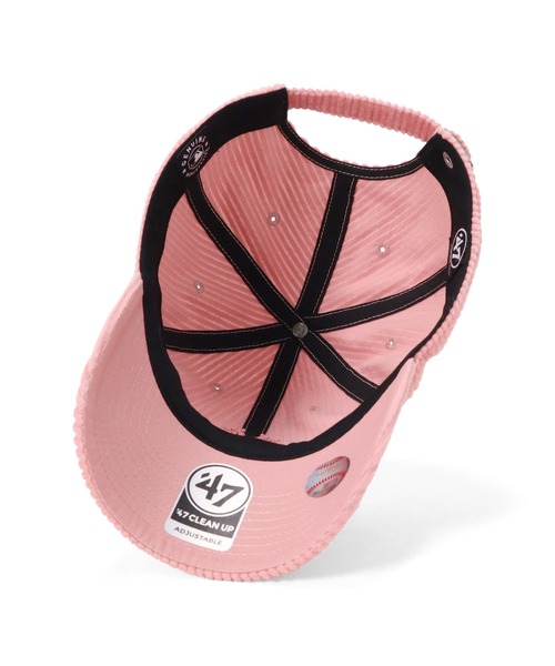 '47（フォーティーセブン）の「’47BRANDフォーティーセブン コーデュロイキャップ クリーンナップ MLB（キャップ・メンズ・グレー/ピンク/ホワイト・FREE）」の19枚目の写真