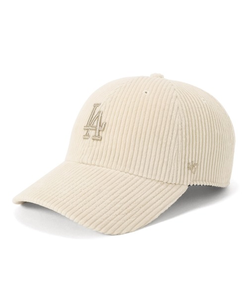 '47（フォーティーセブン）の「’47BRANDフォーティーセブン コーデュロイキャップ クリーンナップ MLB（キャップ・メンズ・グレー/ピンク/ホワイト・FREE）」の4枚目の写真