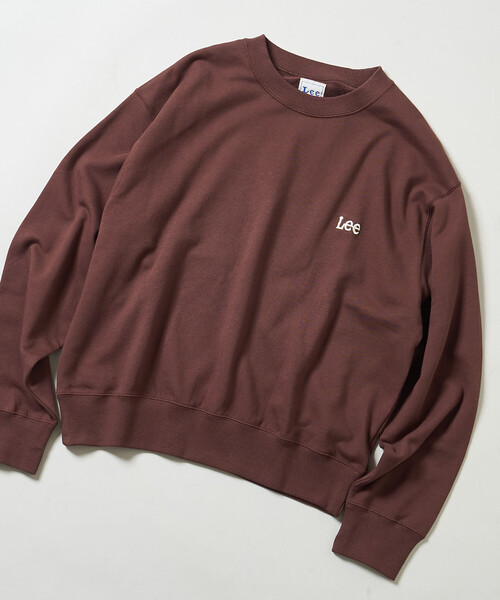 FREAK'S STORE(フリークスストア)の「Lee × FREAK'S STORE/リー 別注 ワンポイント刺繍スウェット(スウェット・レディース・チャコール/グレー/ブラウン・フリ-)」の1枚目の写真