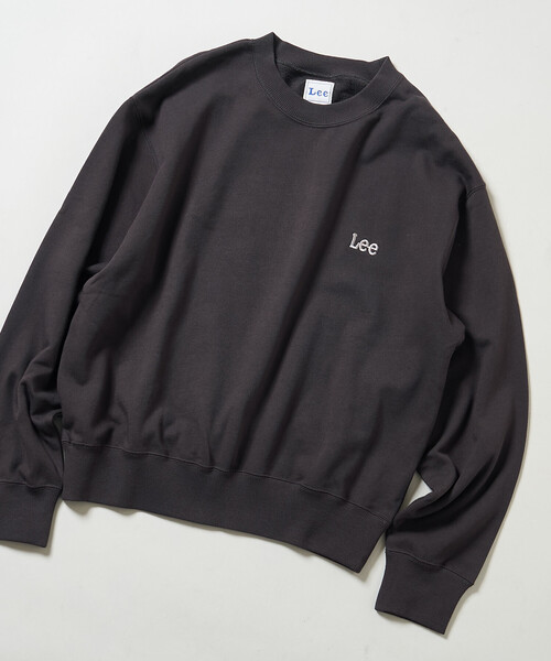 FREAK'S STORE(フリークスストア)の「Lee × FREAK'S STORE/リー 別注 ワンポイント刺繍スウェット(スウェット・レディース・チャコール/グレー/ブラウン・フリ-)」の3枚目の写真