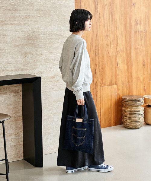 FREAK'S STORE(フリークスストア)の「Lee × FREAK'S STORE/リー 別注 ワンポイント刺繍スウェット(スウェット・レディース・チャコール/グレー/ブラウン・フリ-)」の19枚目の写真