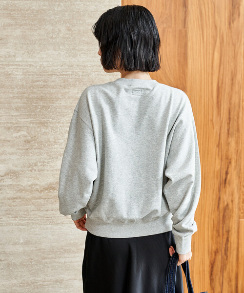 FREAK'S STORE(フリークスストア)の「Lee × FREAK'S STORE/リー 別注 ワンポイント刺繍スウェット(スウェット・レディース・チャコール/グレー/ブラウン・フリ-)」の20枚目の写真