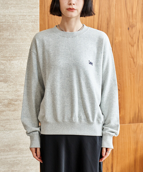 FREAK'S STORE(フリークスストア)の「Lee × FREAK'S STORE/リー 別注 ワンポイント刺繍スウェット(スウェット・レディース・チャコール/グレー/ブラウン・フリ-)」の22枚目の写真
