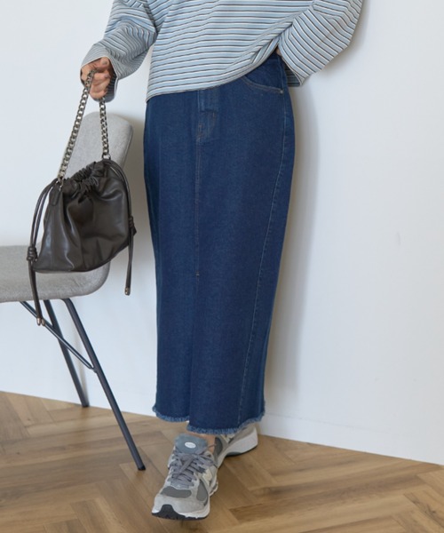 セール】デニムタイトスカート（スカート）｜AMERICAN HOLIC