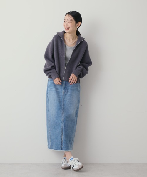 AMERICAN HOLIC（アメリカンホリック）の「デニムタイトスカート（スカート・レディース・ワンウォッシュ/ライトインディゴブルー・L/M/S）」の15枚目の写真