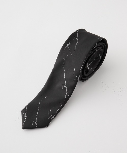 Spielio(シュピーリオ)の「【Spielio】Abstract marble tie / アブストラクトマーブル柄ネクタイ(ネクタイ・メンズ・ブラック・FREE)」の13枚目の写真