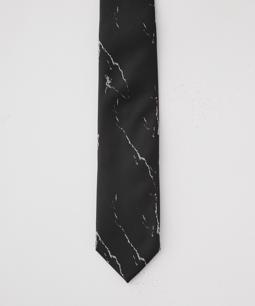 Spielio(シュピーリオ)の「【Spielio】Abstract marble tie / アブストラクトマーブル柄ネクタイ(ネクタイ・メンズ・ブラック・FREE)」の14枚目の写真