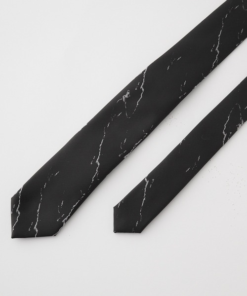Spielio(シュピーリオ)の「【Spielio】Abstract marble tie / アブストラクトマーブル柄ネクタイ(ネクタイ・メンズ・ブラック・FREE)」の16枚目の写真