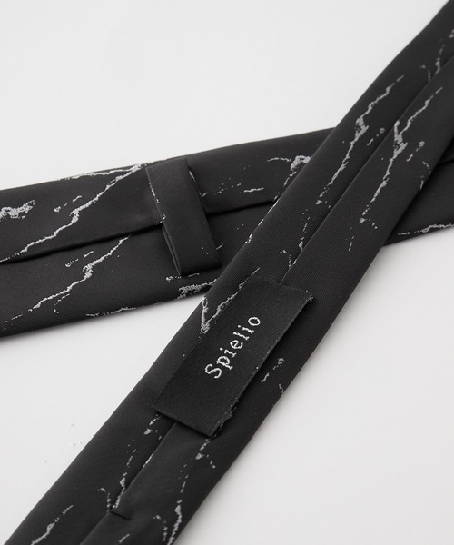 Spielio(シュピーリオ)の「【Spielio】Abstract marble tie / アブストラクトマーブル柄ネクタイ(ネクタイ・メンズ・ブラック・FREE)」の18枚目の写真
