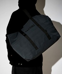 PACKING | 【PACKING】BLACK REFLECTIVE TOTE PA-059(トートバッグ)