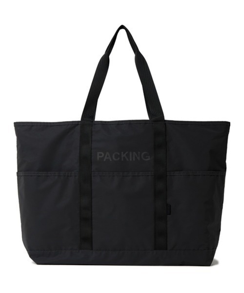 PACKING（パッキング）の「【PACKING】BLACK REFLECTIVE TOTE PA-059（トートバッグ・メンズ・ブラック・FREE）」の21枚目の写真