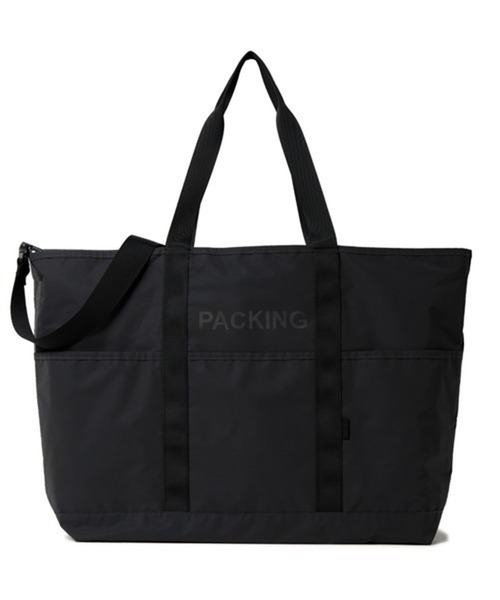 PACKING（パッキング）の「【PACKING】BLACK REFLECTIVE TOTE PA-059（トートバッグ・メンズ・ブラック・FREE）」の19枚目の写真