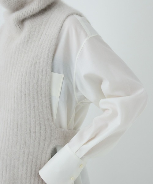 Chaos（カオス）の「Chaos(カオス)/◆坪田あさみさんInstaLIVE紹介◆ ブルーフォックスビブ（ベスト・レディース・ホワイト系/ホワイト系その他5・FREE）」の21枚目の写真