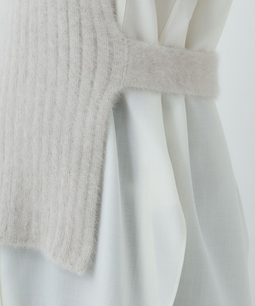 Chaos（カオス）の「Chaos(カオス)/◆坪田あさみさんInstaLIVE紹介◆ ブルーフォックスビブ（ベスト・レディース・ホワイト系/ホワイト系その他5・FREE）」の22枚目の写真