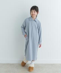 URBAN RESEARCH DOORS | 『WEB/一部店舗限定サイズ』裏毛ハーフジップワンピース(KIDS)(ワンピース)