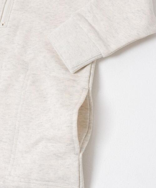 URBAN RESEARCH DOORS（アーバンリサーチドアーズ）の「『WEB/一部店舗限定サイズ』裏毛ハーフジップワンピース(KIDS)（ワンピース・キッズ・ブルー系その他/ホワイト系その他・150/120/135/105）」の10枚目の写真