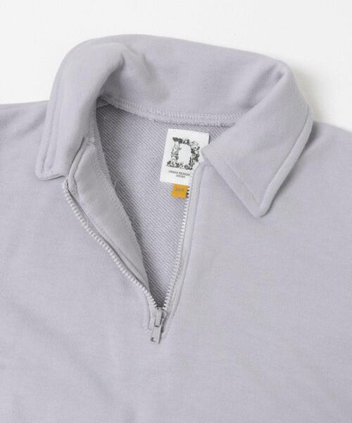 URBAN RESEARCH DOORS（アーバンリサーチドアーズ）の「『WEB/一部店舗限定サイズ』裏毛ハーフジップワンピース(KIDS)（ワンピース・キッズ・ブルー系その他/ホワイト系その他・150/120/135/105）」の16枚目の写真