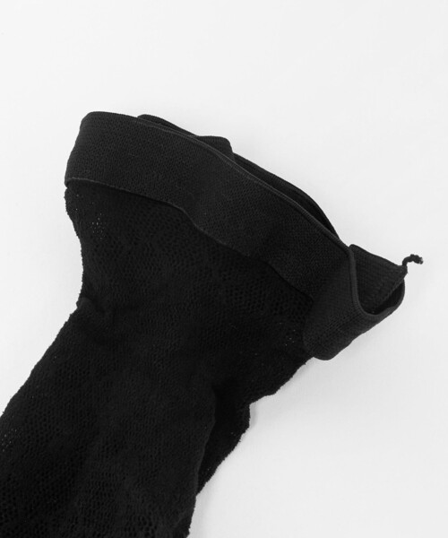 BEAUTY&YOUTH UNITED ARROWS(ビューティーアンドユースユナイテッドアローズ)の「レース タイツ(タイツ/ストッキング・レディース・ホワイト/ブラック・FREE)」の5枚目の写真