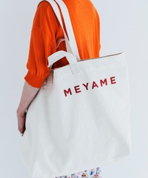 [MEYAME/メヤメ] キャンバス ビック 2WAY トートバッグ