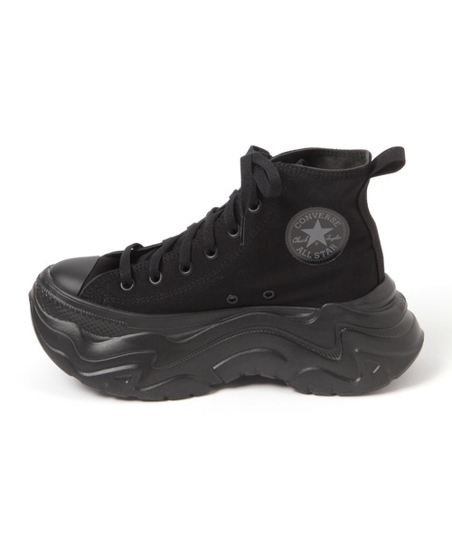CONVERSE ALL STAR(コンバースオールスター)の「オールスターシティハイク/610712(スニーカー・レディース・ベージュ/ブラック・MEDIUM/LARGE)」の3枚目の写真