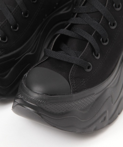 CONVERSE ALL STAR(コンバースオールスター)の「オールスターシティハイク/610712(スニーカー・レディース・ベージュ/ブラック・MEDIUM/LARGE)」の7枚目の写真