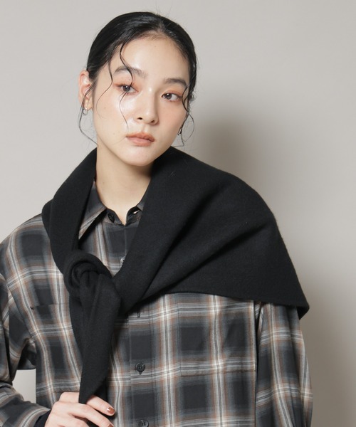 SUPER110blend リバー三角ストール（ストール/ショール）｜NANO