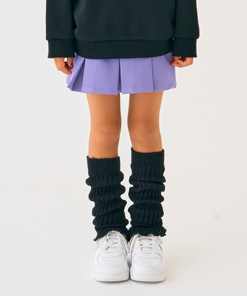 minimal（ミニマル）の「インパンつきタックスカート（その他パンツ・キッズ・ワイン/ピンク/グリーン系その他/パープル・100cm/120cm/130cm/140cm/90cm/110cm）」の3枚目の写真