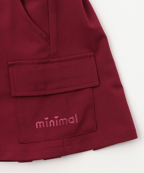 minimal（ミニマル）の「インパンつきタックスカート（その他パンツ・キッズ・ワイン/ピンク/グリーン系その他/パープル・100cm/120cm/130cm/140cm/90cm/110cm）」の10枚目の写真