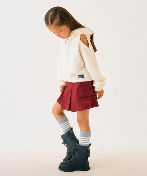 minimal（ミニマル）の「インパンつきタックスカート（その他パンツ・キッズ・ワイン/ピンク/グリーン系その他/パープル・100cm/120cm/130cm/140cm/90cm/110cm）」の18枚目の写真