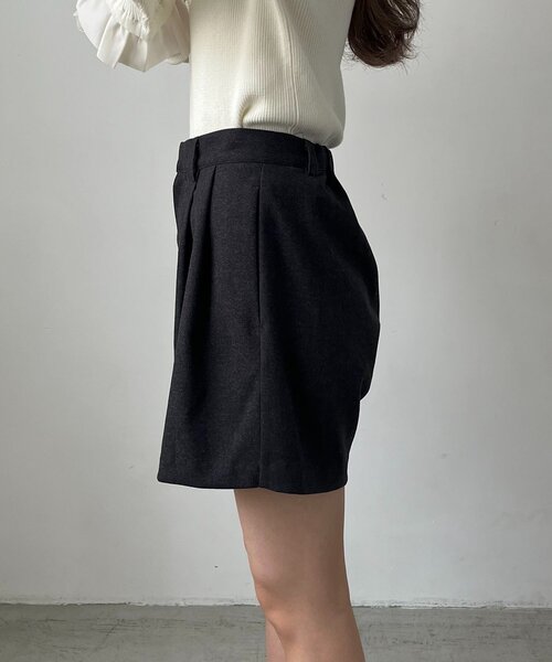 CAPRICIEUX LE'MAGE（カプリシューレマージュ）の「ピーチタッチショートパンツ（その他パンツ・レディース・ブラウン/チャコールグレー・36/38）」の13枚目の写真