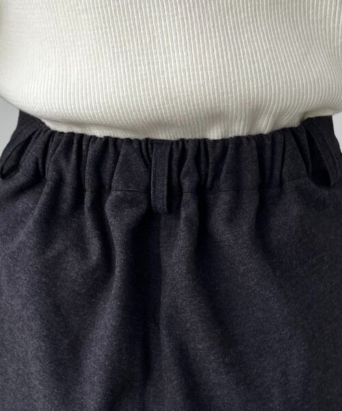 CAPRICIEUX LE'MAGE（カプリシューレマージュ）の「ピーチタッチショートパンツ（その他パンツ・レディース・ブラウン/チャコールグレー・36/38）」の15枚目の写真