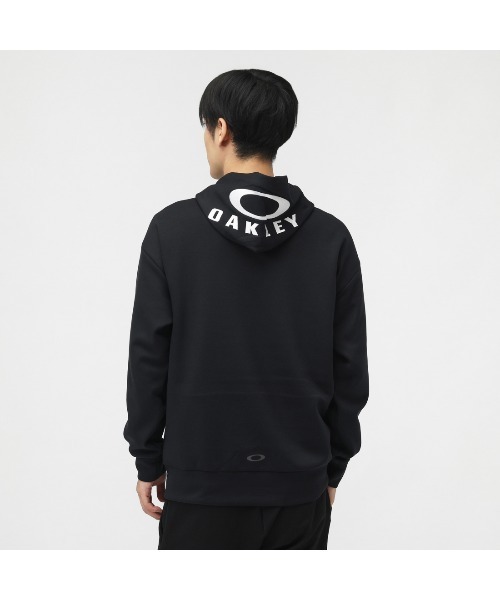 OAKLEY（オークリー）の「オークリー  ENHANCE QD FLEECE HOODIE EVO 4.7（スウェット・メンズ・スモークピンク/アイボリー/ブラック/ネイビー・S/M/L/LL/3L）」の8枚目の写真