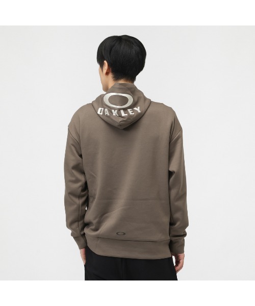 OAKLEY（オークリー）の「オークリー  ENHANCE QD FLEECE HOODIE EVO 4.7（スウェット・メンズ・スモークピンク/アイボリー/ブラック/ネイビー・S/M/L/LL/3L）」の13枚目の写真