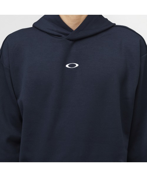 OAKLEY（オークリー）の「オークリー  ENHANCE QD FLEECE HOODIE EVO 4.7（スウェット・メンズ・スモークピンク/アイボリー/ブラック/ネイビー・S/M/L/LL/3L）」の9枚目の写真