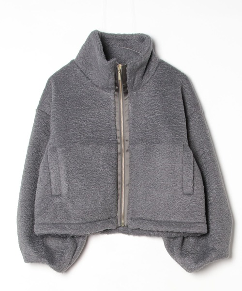 カーリーボアブルゾン【585106】（ブルゾン）｜mil（ミル）の