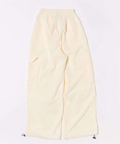 urge：（アージコロン ）の「【URGE：】リラックスワイドジャージパンツ（その他パンツ・レディース・オリーブ/ブラック/アイボリー・X-LARGE/LARGE/MEDIUM）」の4枚目の写真