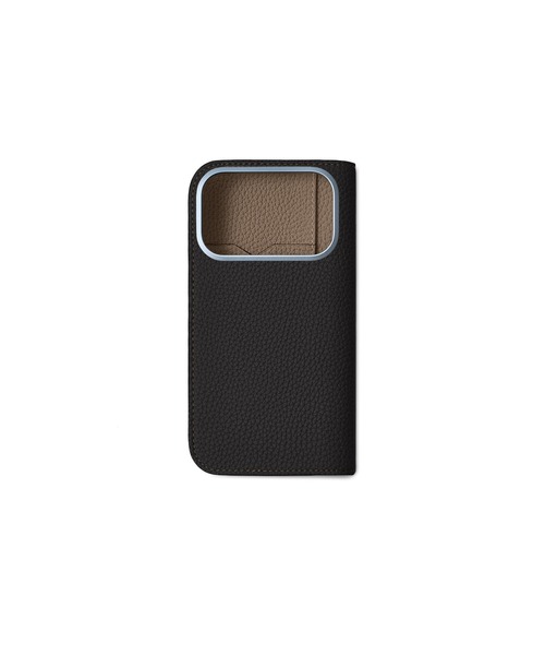 iPhone 17 Pro) ダイアリーケース シュリンクレザー（スマホケース