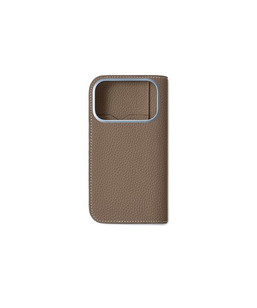 iPhone 17 Pro) ダイアリーケース シュリンクレザー（スマホケース