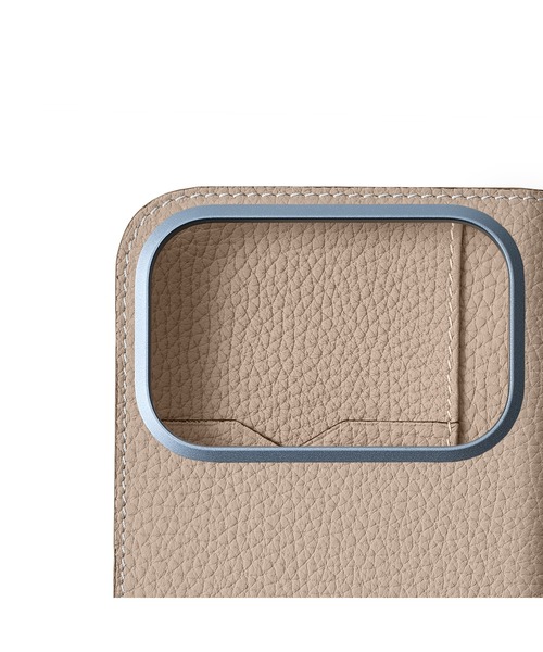 iPhone 17 Pro) ダイアリーケース シュリンクレザー（スマホケース