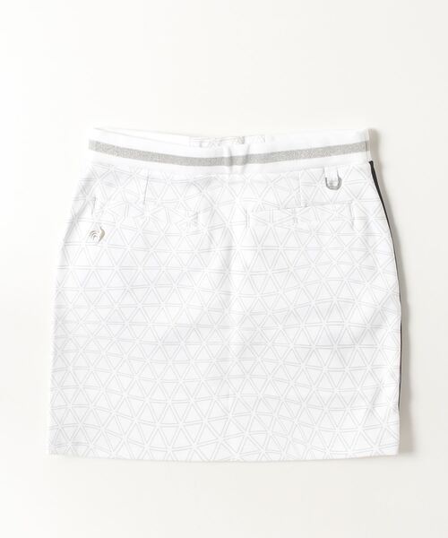 le coq sportif GOLF(ルコックスポルティフゴルフ)の「【le coq sportif GOLF】総柄ジャージスカート ゴルフウェア(スカート・レディース・ブルー/ホワイト/ネイビー・M/L/XL/S)」の8枚目の写真