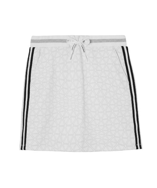 le coq sportif GOLF(ルコックスポルティフゴルフ)の「【le coq sportif GOLF】総柄ジャージスカート ゴルフウェア(スカート・レディース・ブルー/ホワイト/ネイビー・M/L/XL/S)」の1枚目の写真