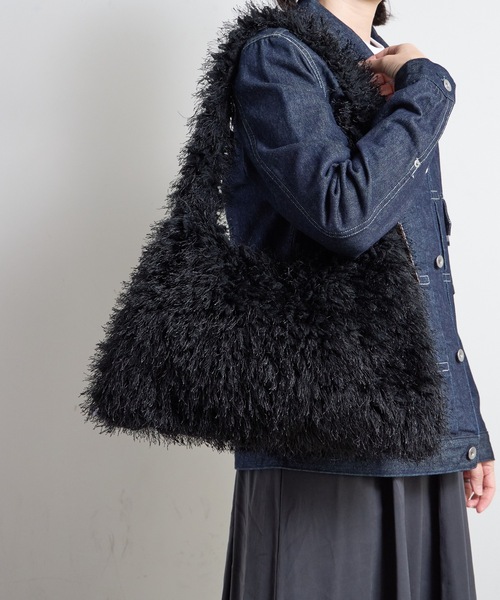 SPRUCE（スプルース）の「EM:ピレネーショルダー（ショルダーバッグ・レディース・ライトパープル/アイボリー/ブラック・FREE）」の2枚目の写真