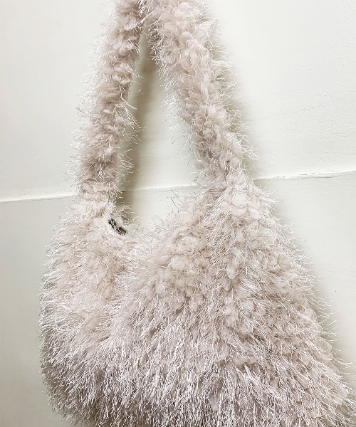 SPRUCE（スプルース）の「EM:ピレネーショルダー（ショルダーバッグ・レディース・ライトパープル/アイボリー/ブラック・FREE）」の4枚目の写真