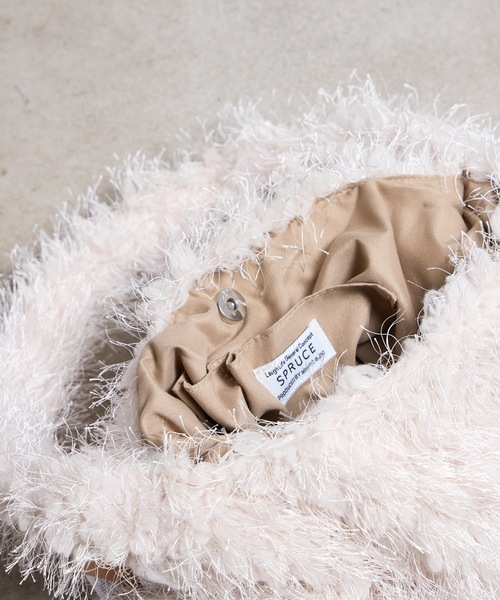 SPRUCE（スプルース）の「EM:ピレネーショルダー（ショルダーバッグ・レディース・ライトパープル/アイボリー/ブラック・FREE）」の8枚目の写真