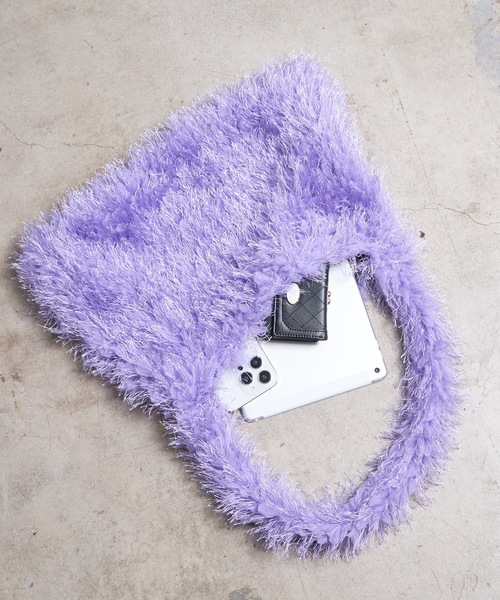 SPRUCE（スプルース）の「EM:ピレネーショルダー（ショルダーバッグ・レディース・ライトパープル/アイボリー/ブラック・FREE）」の18枚目の写真